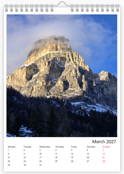 Wall Calendars - Template ID 15