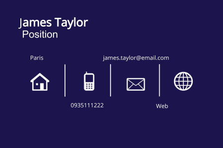 Business Cards - Template ID 14548