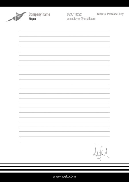 Letterheads - Template ID 14575