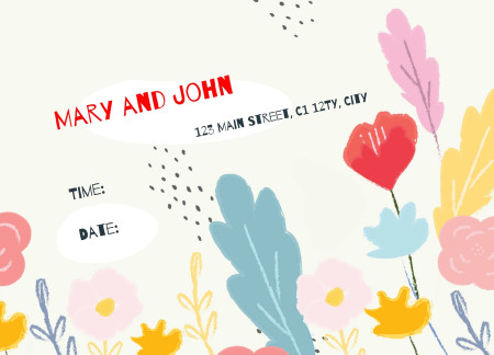 Wedding Invitations - Template ID 14746