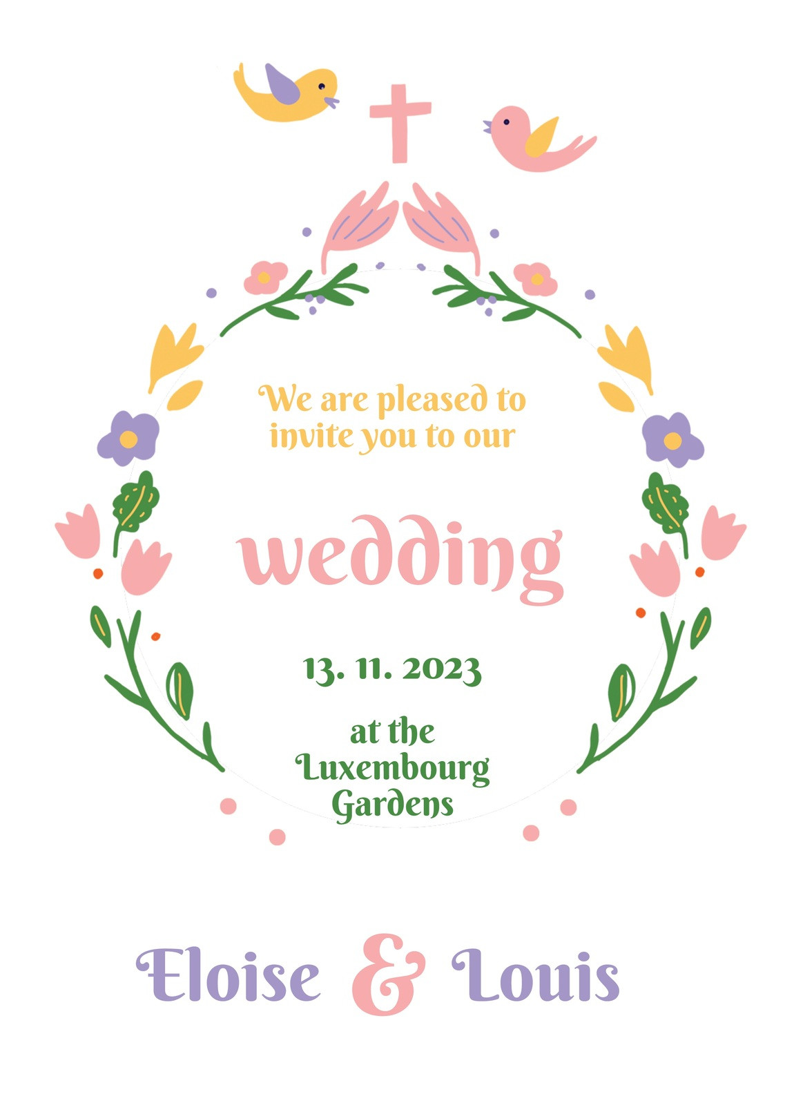 Wedding invitations printing in Europe