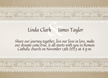 Wedding Invitations - Template ID 14770