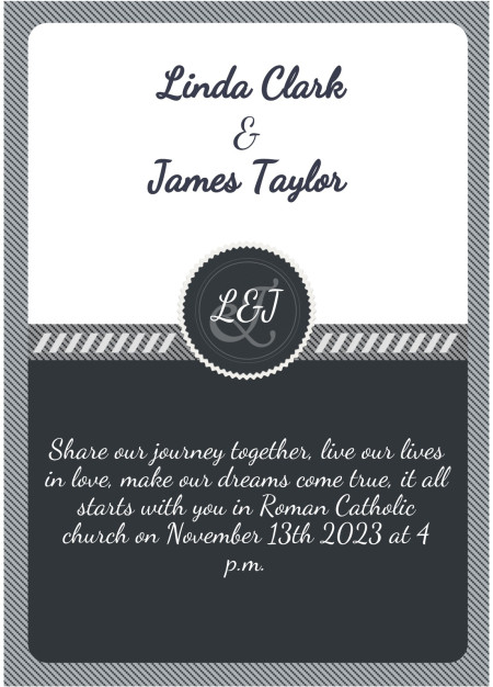 Wedding Invitations - Template ID 14772