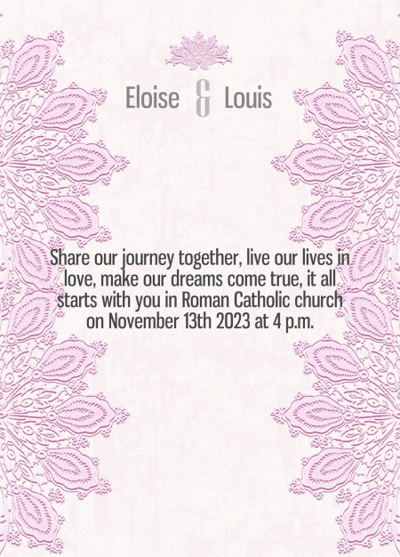 Wedding Invitations - Template ID 14773