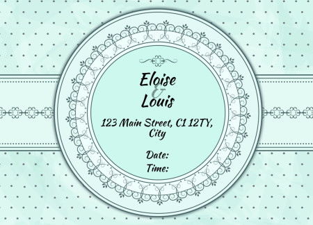 Wedding Invitations - Template ID 14776