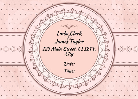 Wedding Invitations - Template ID 14777