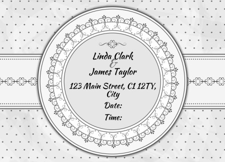 Wedding Invitations - Template ID 14778