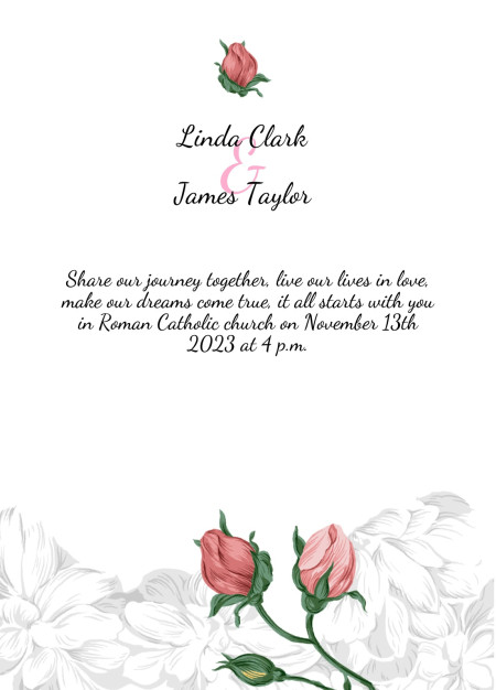 Wedding Invitations - Template ID 14783