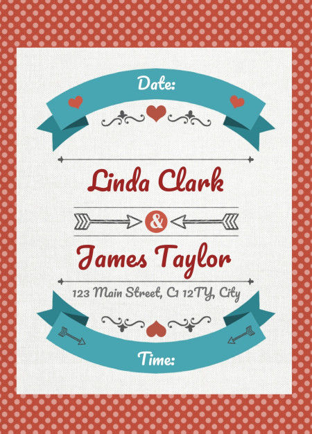 Wedding Invitations - Template ID 14787
