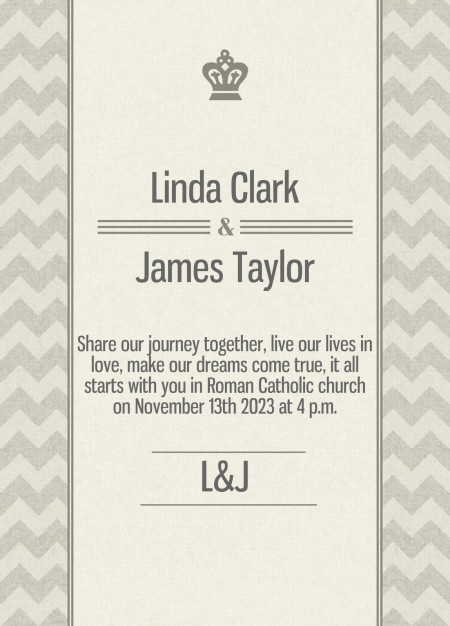 Wedding Invitations - Template ID 14788
