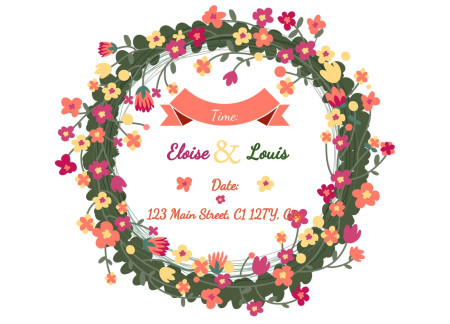 Wedding Invitations - Template ID 14790