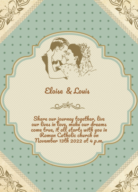 Wedding Invitations - Template ID 14796