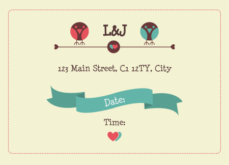 Wedding Invitations - Template ID 14797