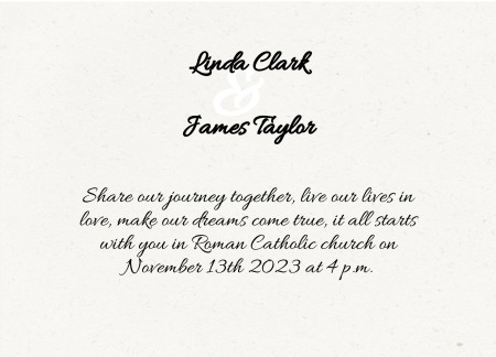 Wedding Invitations - Template ID 14800
