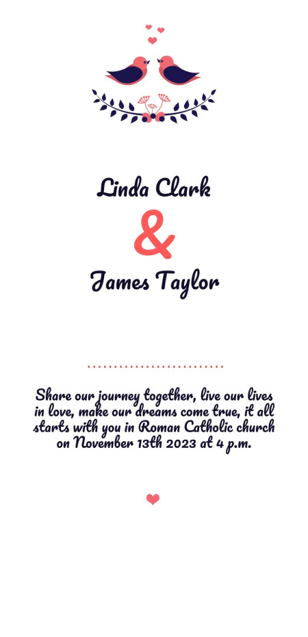 Wedding Invitations - Template ID 14828