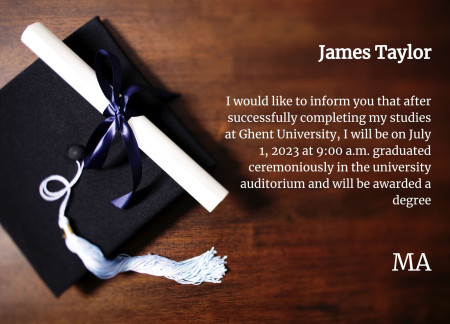Graduation Announcements - Template ID 14953