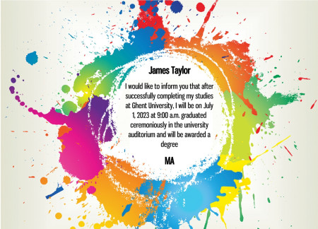 Graduation Announcements - Template ID 14958