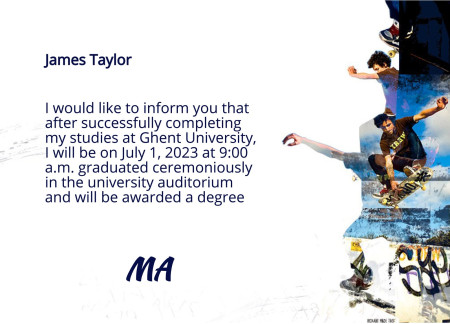 Graduation Announcements - Template ID 14976