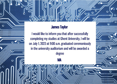 Graduation Announcements - Template ID 14978