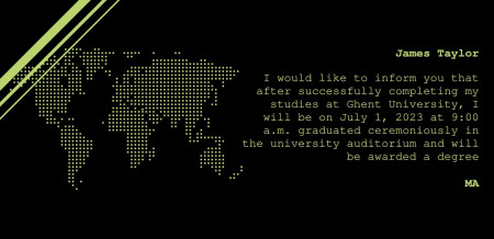 Graduation Announcements - Template ID 15041