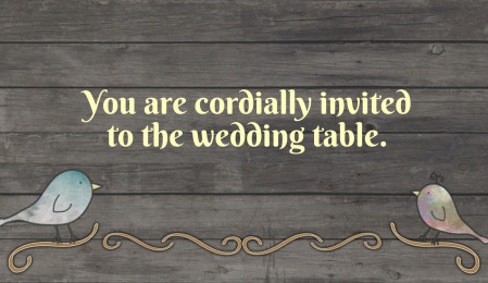 Wedding Reception Invitations - Template ID 15161