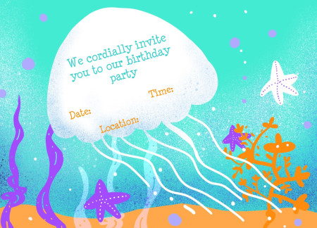 Party Invitations - Template ID 15288