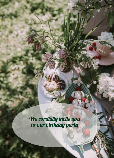 Party Invitations - Template ID 15291