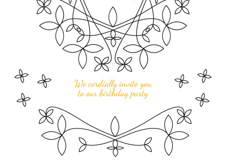 Party Invitations - Template ID 15292