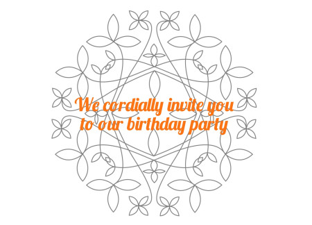 Party Invitations - Template ID 15293