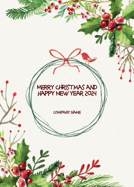 Christmas Cards - Template ID 15403