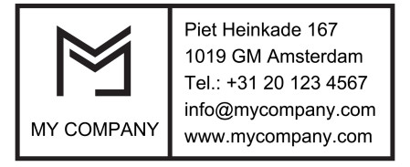 Self Inking Stamps - Template ID 16239