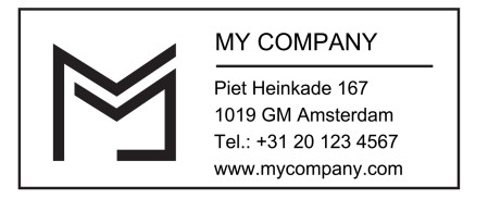 Self Inking Stamps - Template ID 16240