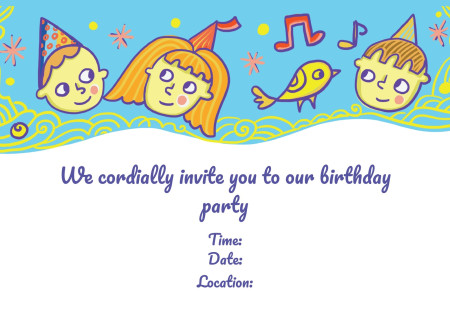 Party Invitations - Template ID 16933