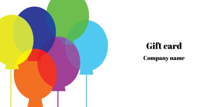 Gift Vouchers, Gift Cards - Template ID 16993