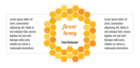 Honey Labels - Template ID 17336