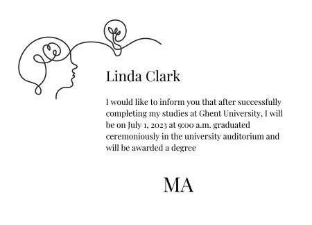 Graduation Announcements - Template ID 17470