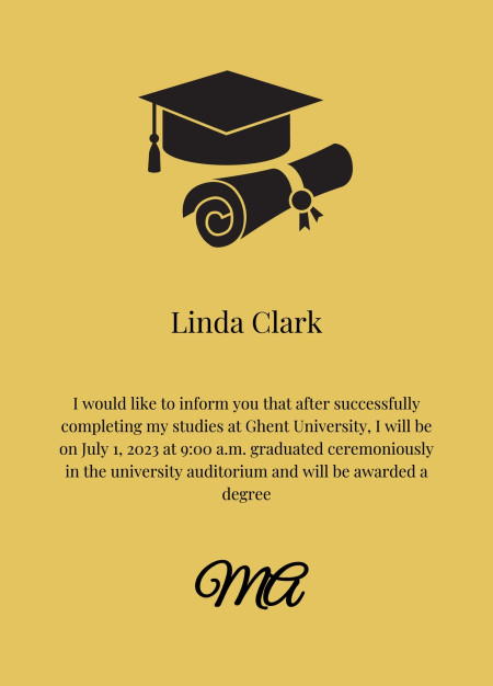Graduation Announcements - Template ID 17522