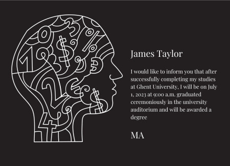 Graduation Announcements - Template ID 17534