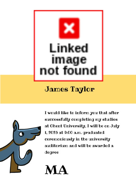 Graduation Announcements - Template ID 17586