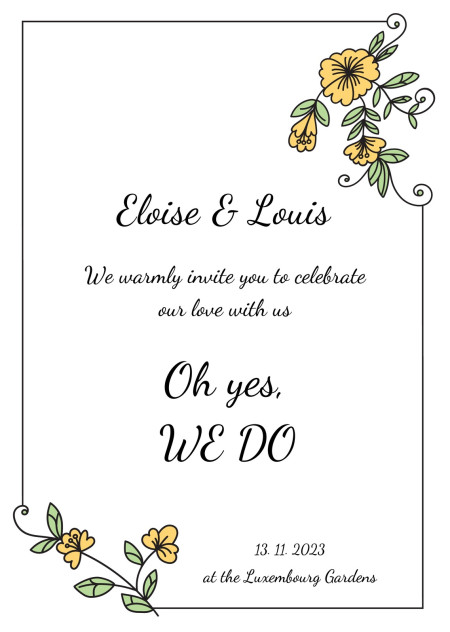 Wedding Invitations - Template ID 17612