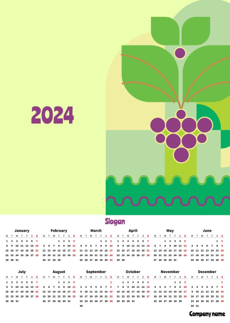 Poster Calendars - Template ID 18363