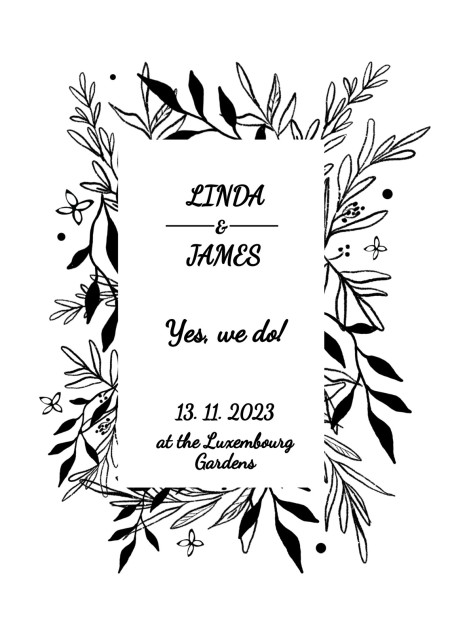 Wedding invitations printing in Europe